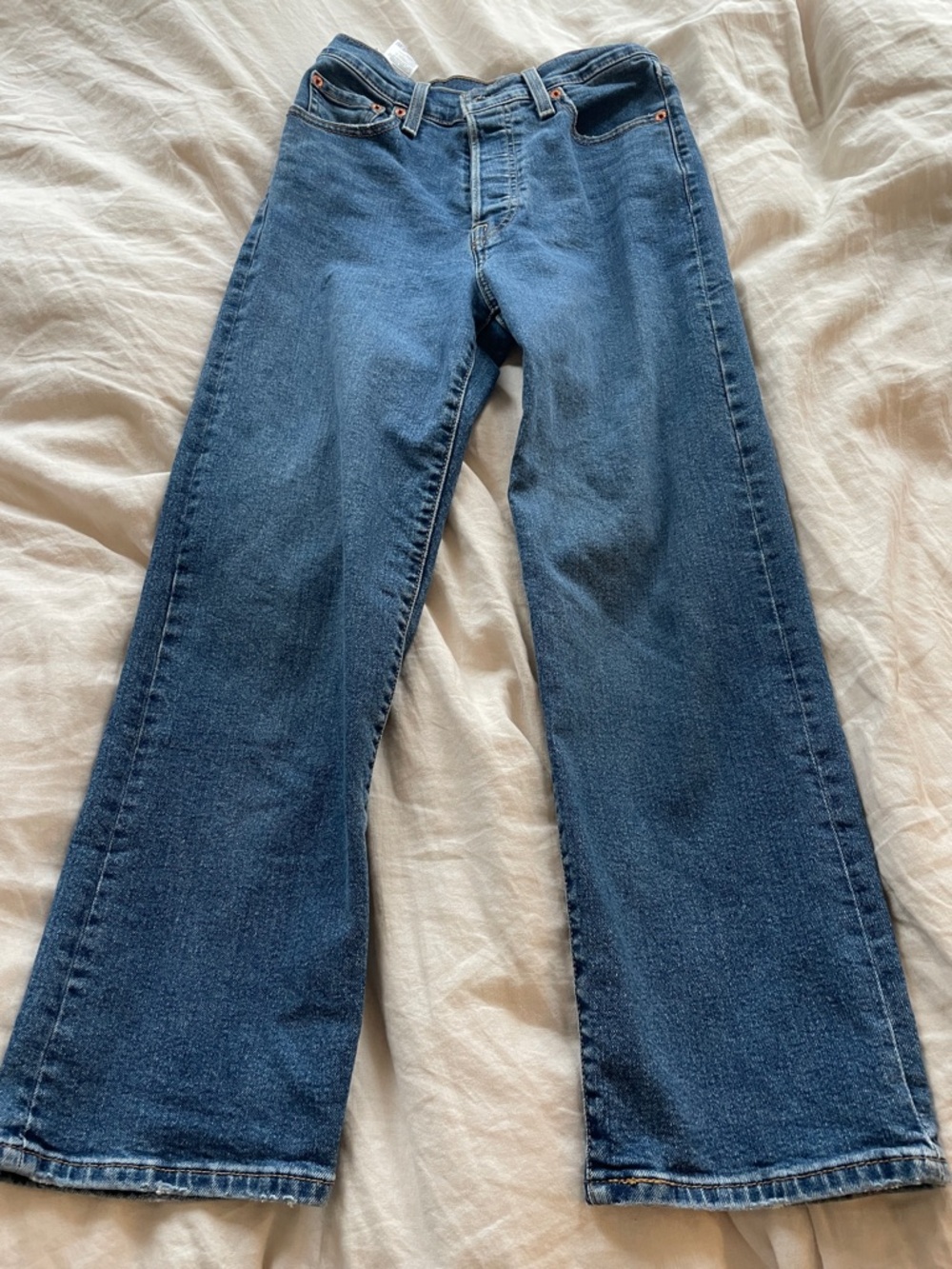 Levi Ribcage Ankle Jeans